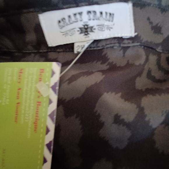 Crazy Train NWT Havasu Falls Button-Up Long Duster - Picture 5 of 11